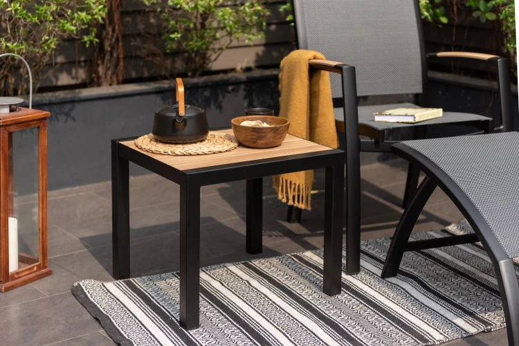 Panama Dark side table 50x48cm